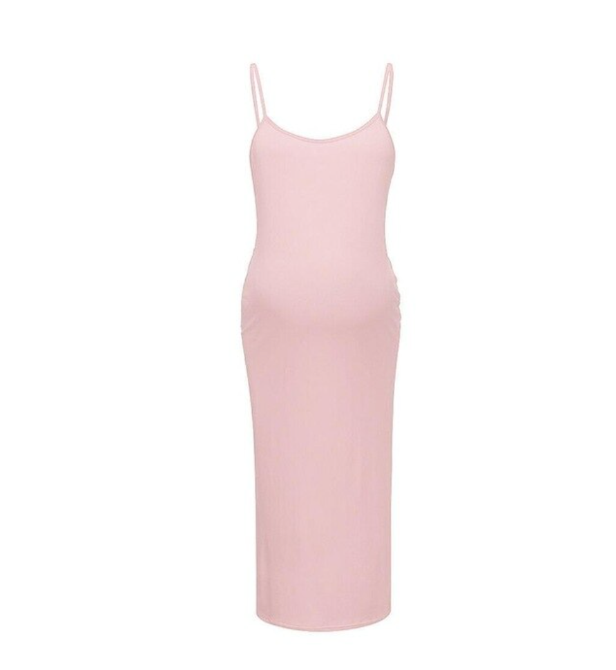 Moonbun Maternity dresses Spaghetti Strap(Size S)