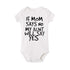 My Aunt Says Yes Onesie