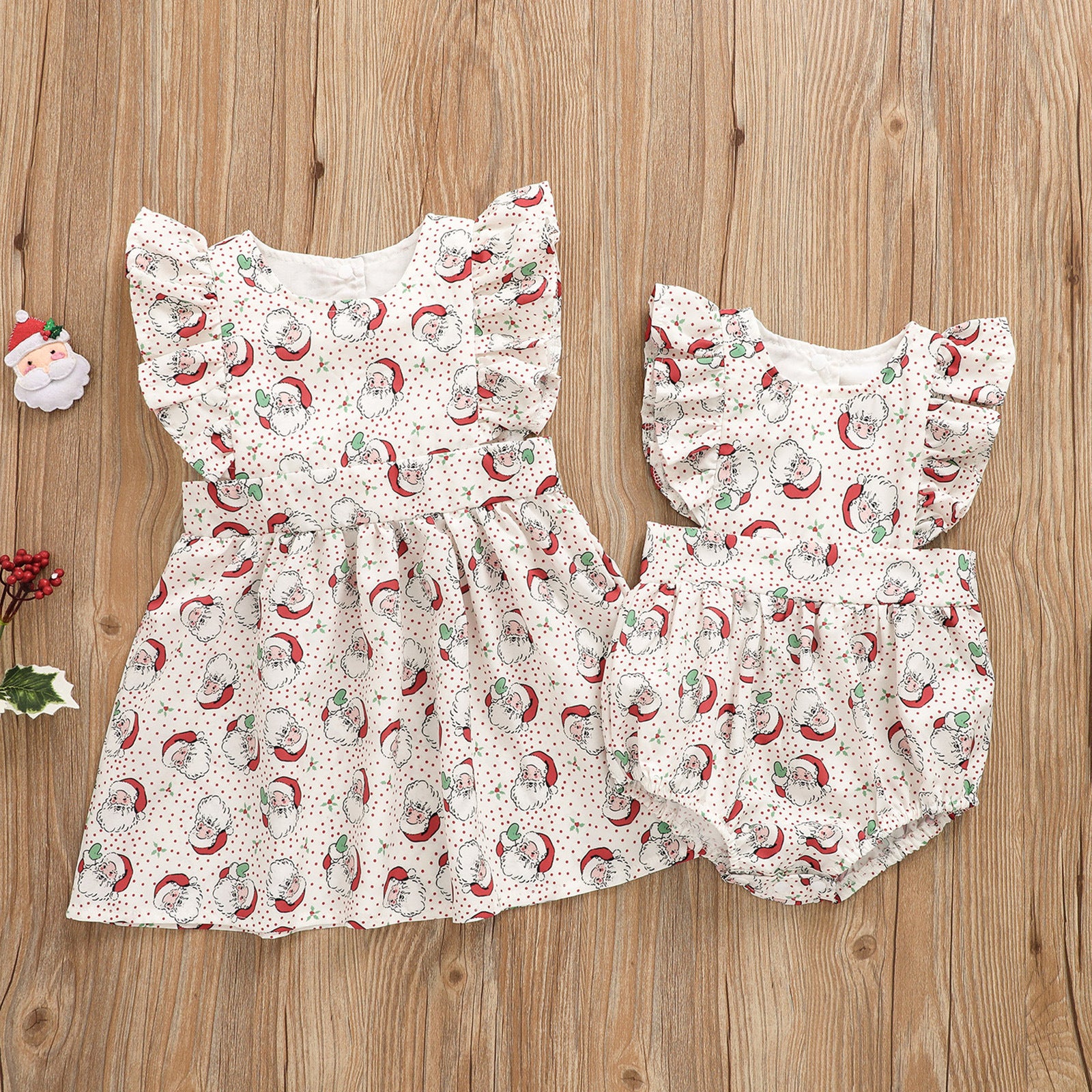 Matching Summer Christmas Girls Matching Summer Christmas Girls