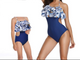 Floral Matching Swimsuits