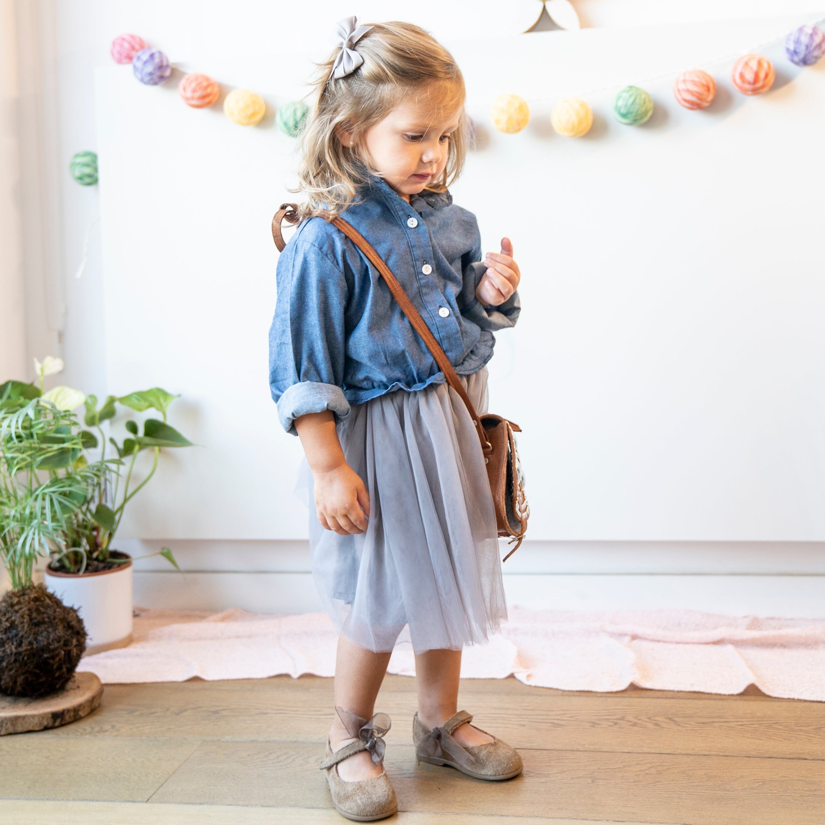 Buy Long-Sleeve Denim Tutu Dress At Fair Price Buy Long-Sleeve Denim Tutu Dress At Fair Price
