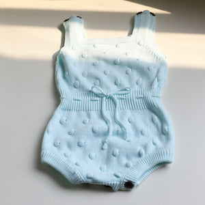 Knitted Dotted Romper (3 Colors)