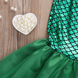 Mermaid Tail Princess Outfit