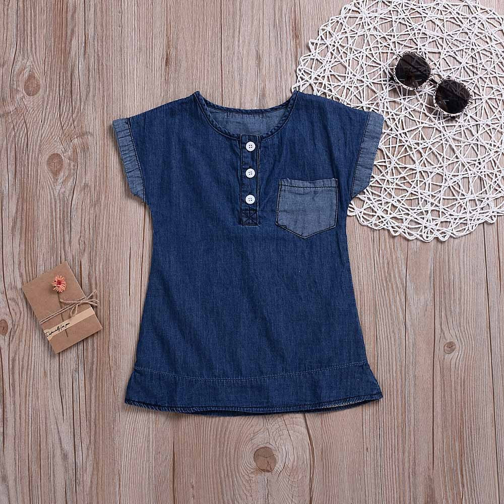 Moonbun Denim Dress(Size 5T) Moonbun Denim Dress(Size 5T)