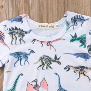 Dinosaurs Ruffle Dress
