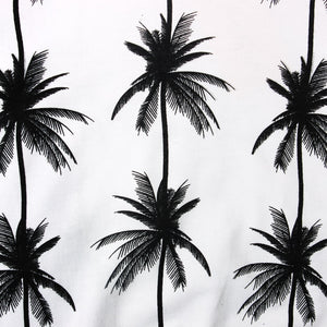Palm Tree Romper Jumpsuit