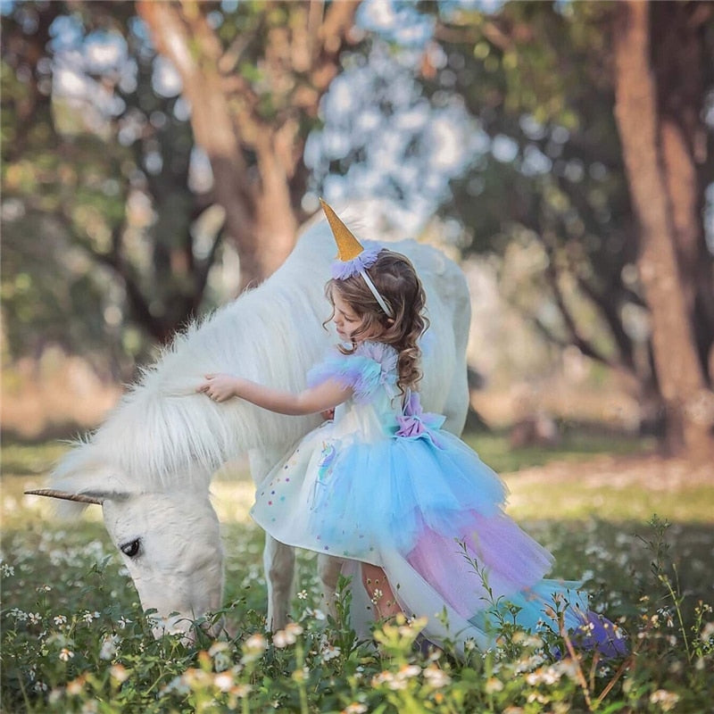 Moonbun Premium Unicorn Dress(Size 2T) Moonbun Premium Unicorn Dress(Size 2T)