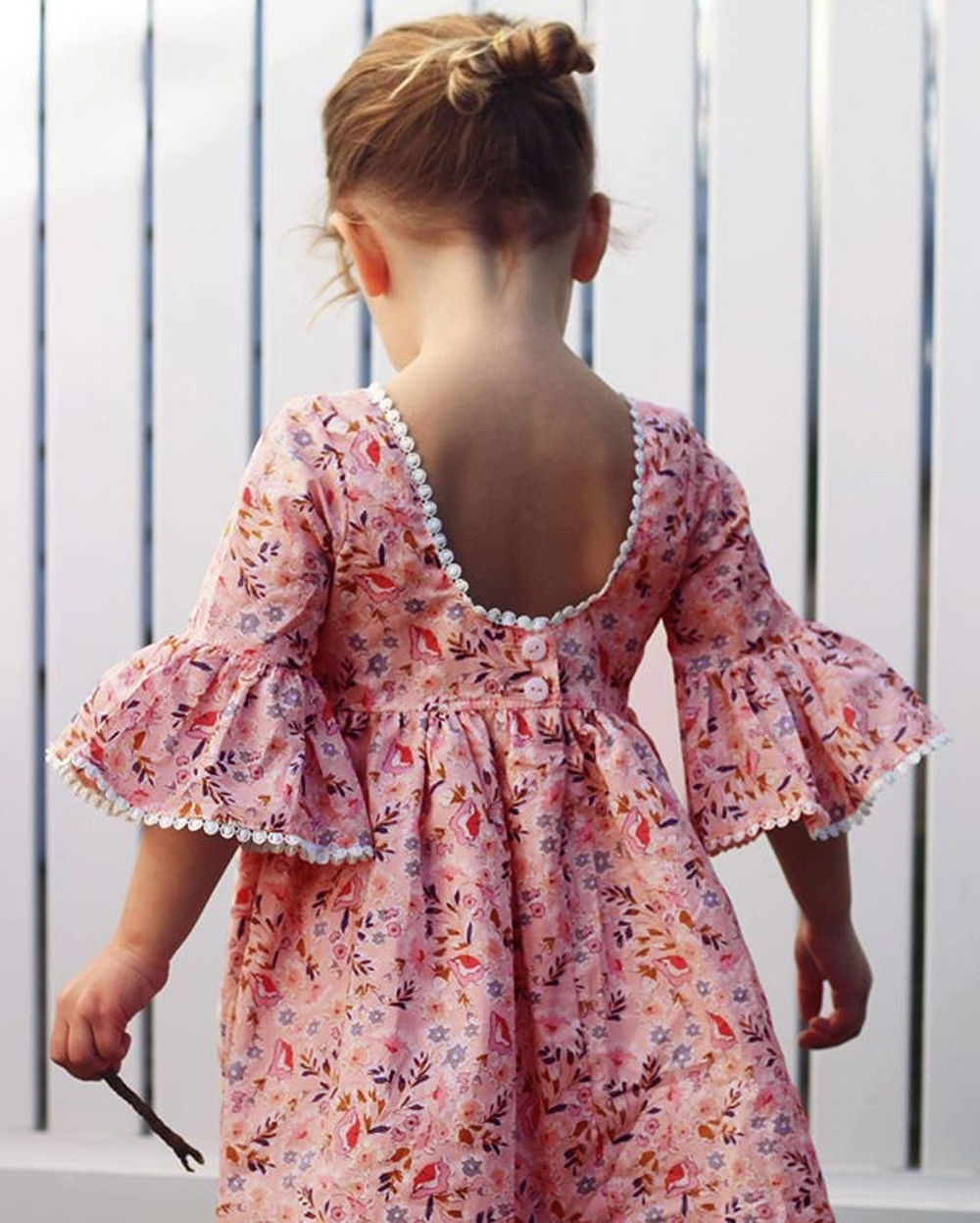 little girls boho dress Boho Flowergirl Dress NELLYSTELLA