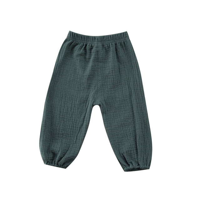 Unisex Linen Pleated Harem Pants for Sale Online