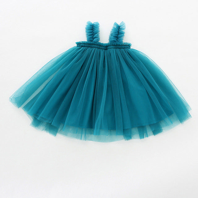 Moonbun Sleeveless Tulle Dress, Sky Blue(Size 2-3T) Moonbun Sleeveless Tulle Dress, Sky Blue(Size 2-3T)