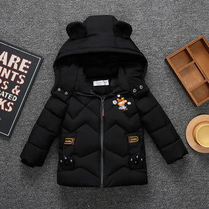 Premium Bear-y Hooded jacket