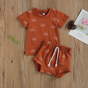 2pcs Summer Outfit Casual Set