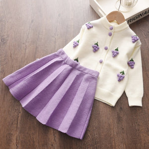 Winter Set Sweater & Skirt 2 Pcs