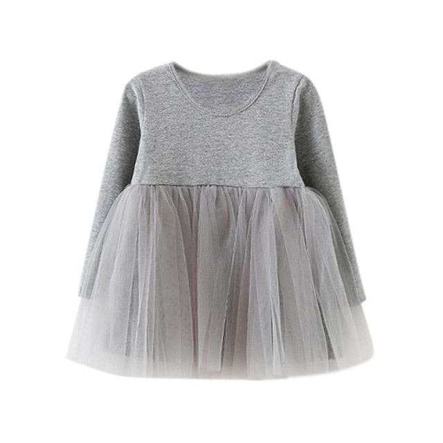 Long Sleeve Tutu Dress For Baby Girl1