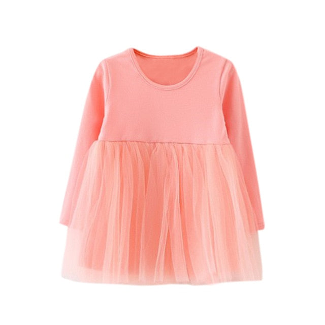 Moonbun Girls Long-Sleeve Tutu Dress, Pink(Size 4T) Moonbun Girls Long-Sleeve Tutu Dress, Pink(Size 4T)