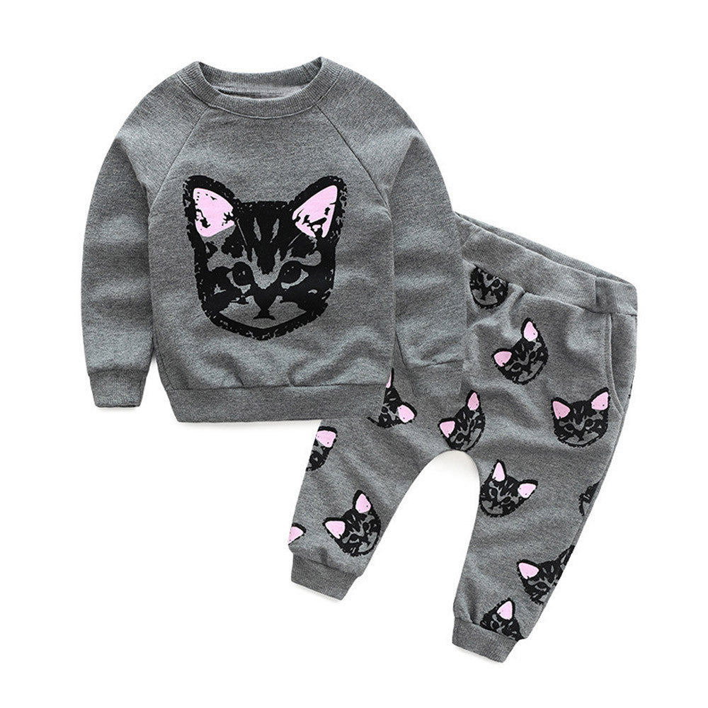Moonbun Cat Tracksuit Set(Size 5T) Moonbun Cat Tracksuit Set(Size 5T)
